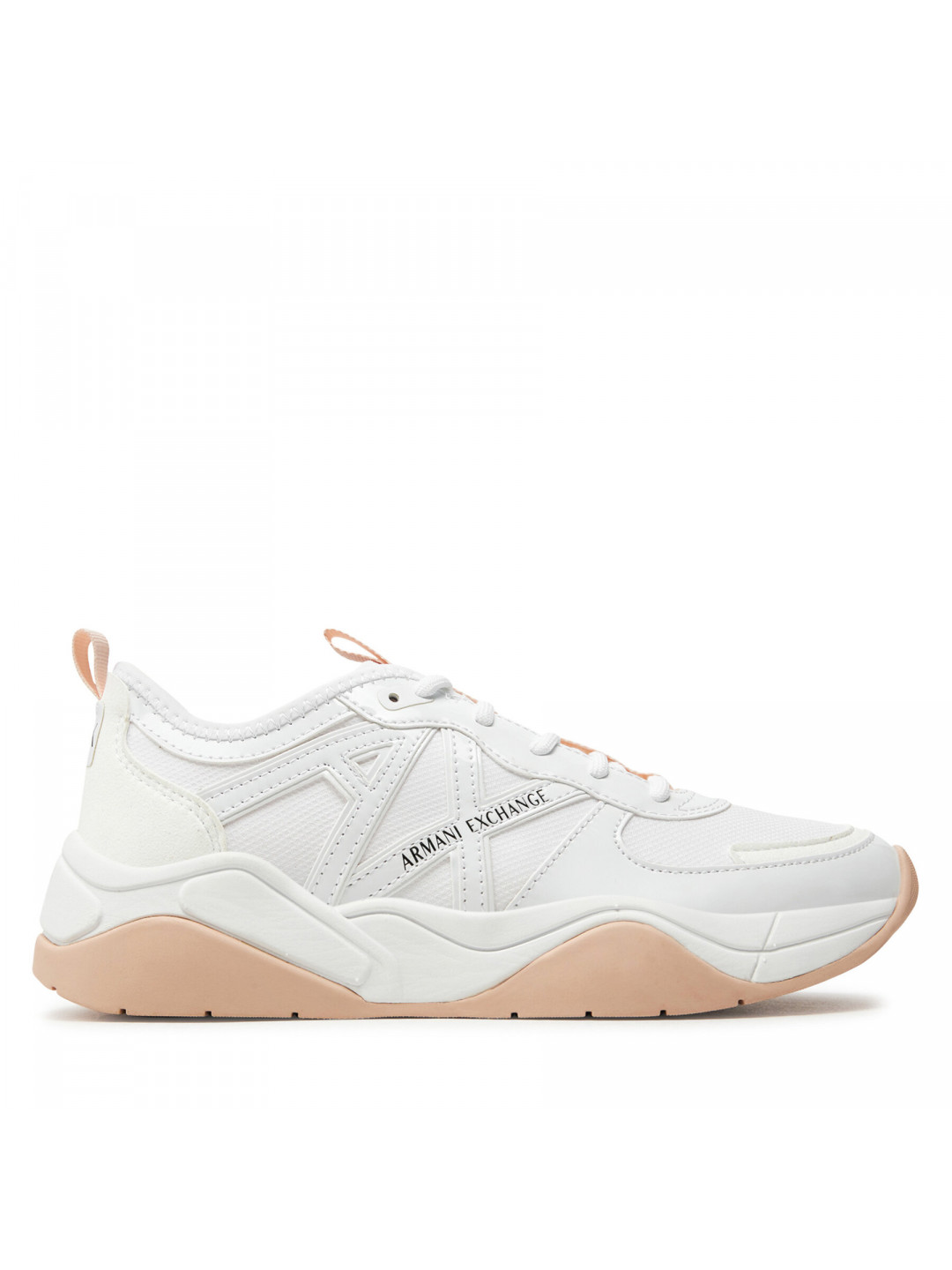 Sneakersy Armani Exchange XDX039 XV311 K643 Bílá